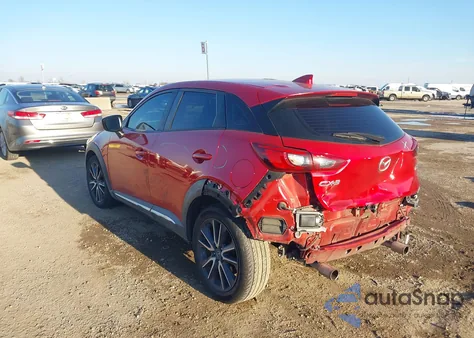 2018 Mazda Cx-3 Grand Touring z USA, uszkodzony, nr VIN JM1DKDD70J0316459